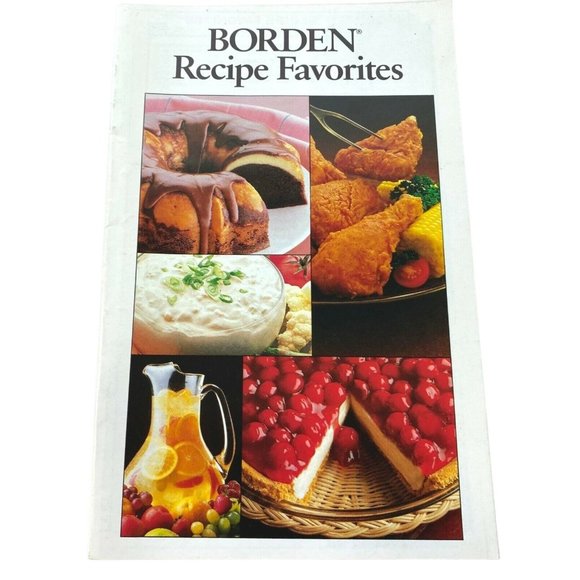 Vintage Borden Cheese Recipe Favorites Cooking Booklet Recipe Cards Cut Out - Picture 1 of 7